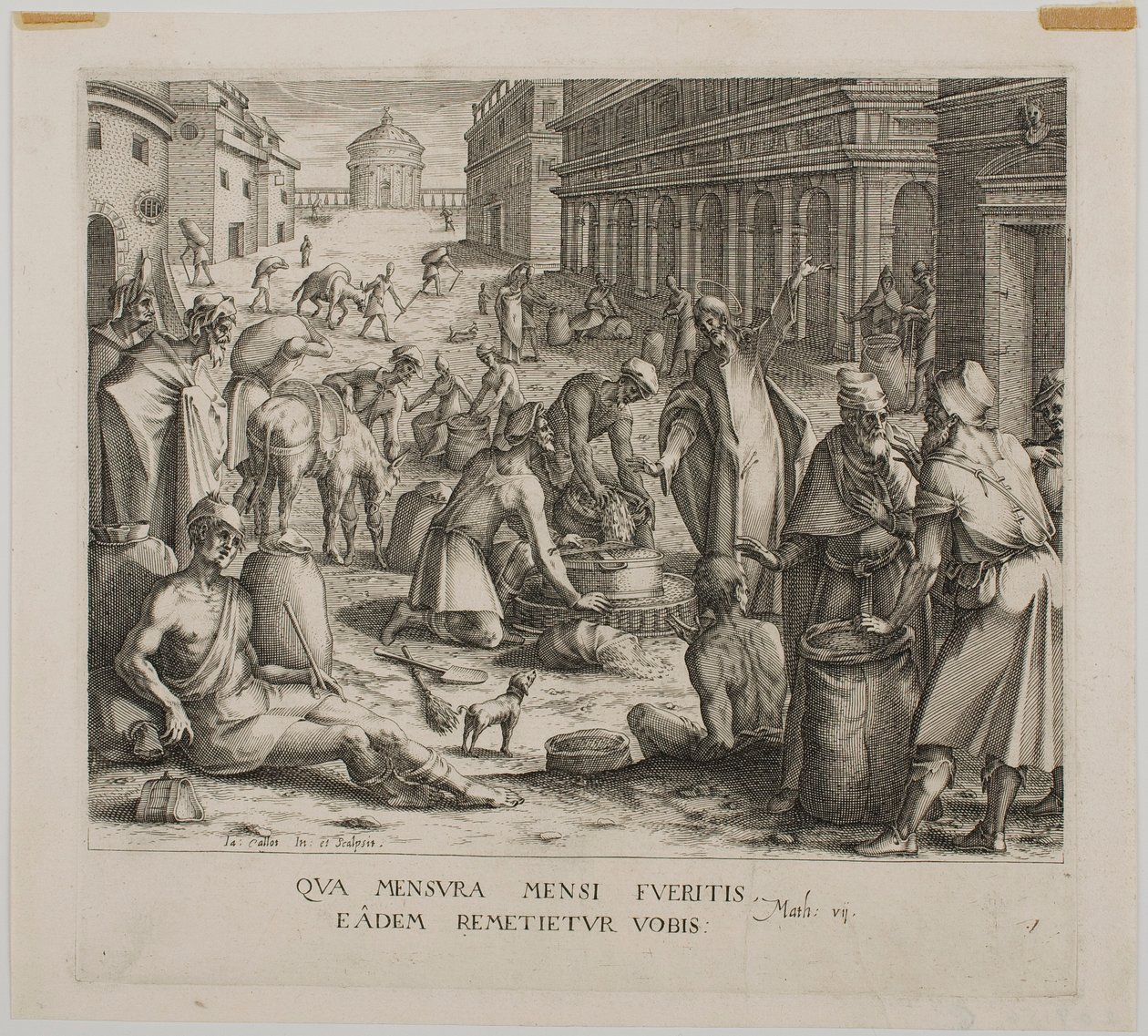 Os medidores de cereal de Jacques Callot