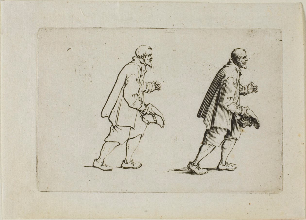 A Saudação Camponesa, de Os Caprichos de Jacques Callot