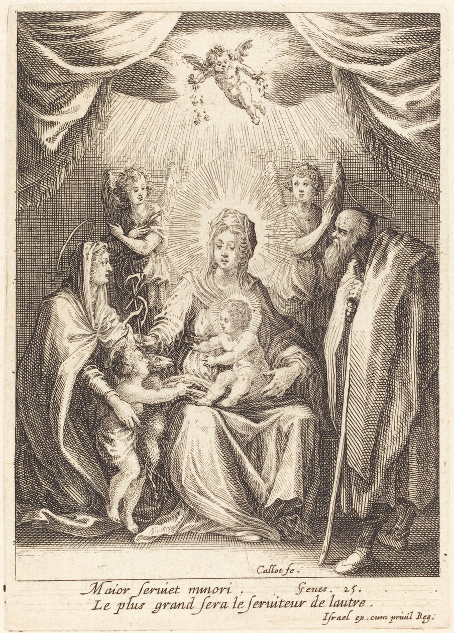 As Homenagens do Menino São João de Jacques Callot