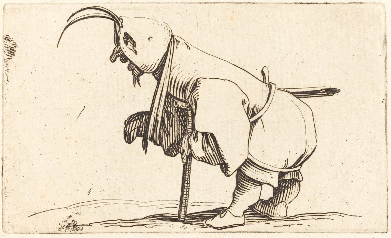 O aleijado encapuzado de Jacques Callot