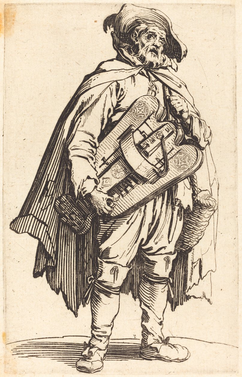 O jogador de Hurdy-Gurdy de Jacques Callot