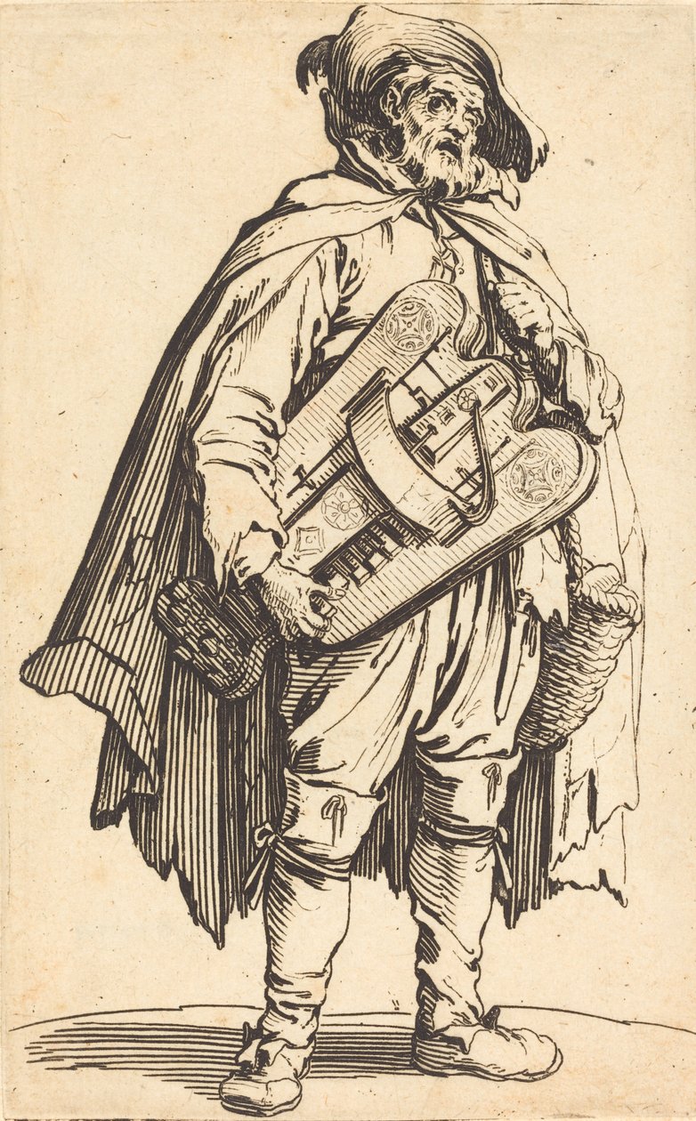 O jogador de Hurdy-Gurdy de Jacques Callot
