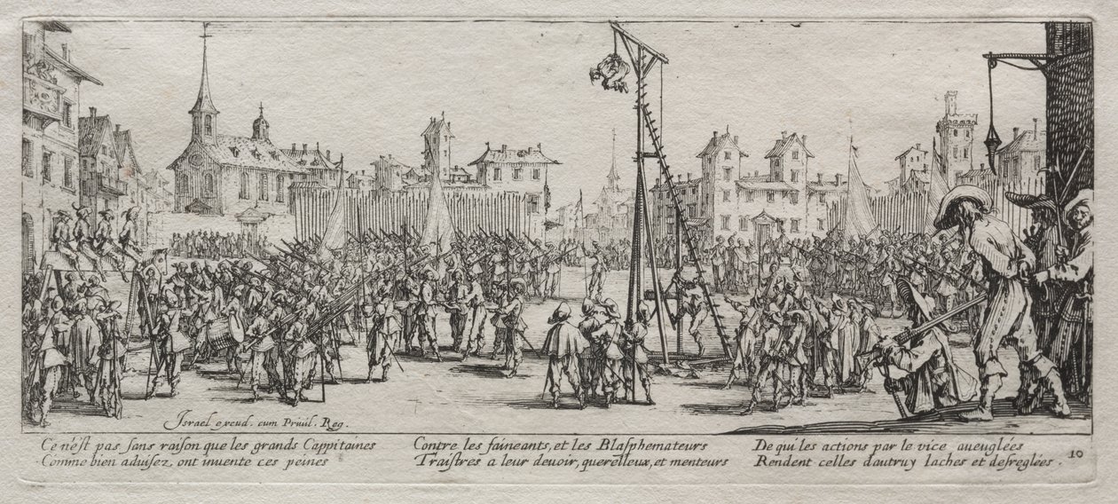 As Grandes Misérias da Guerra: O Strappado de Jacques Callot