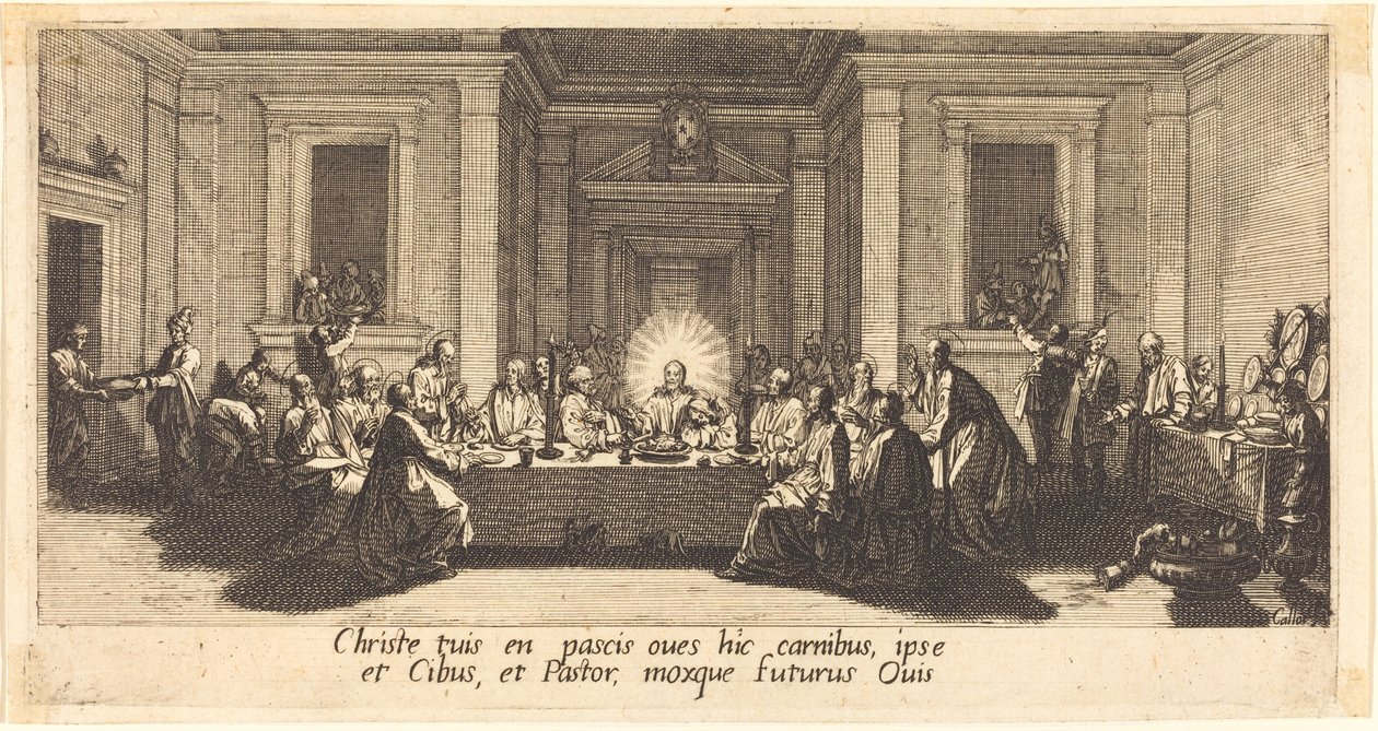 A última Ceia de Jacques Callot