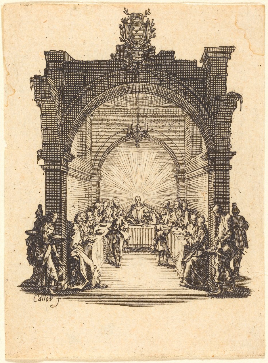 A última Ceia de Jacques Callot