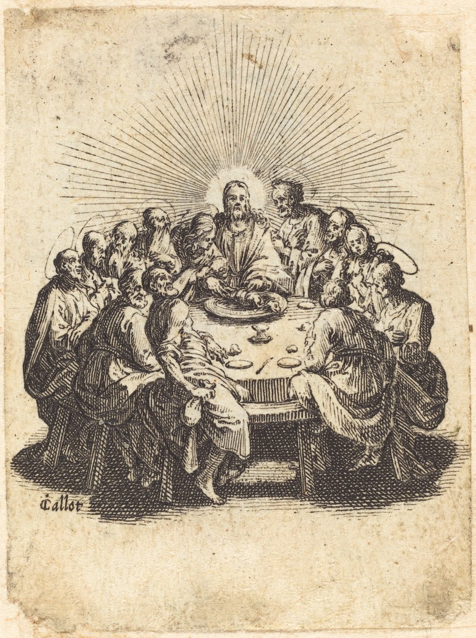 A última Ceia de Jacques Callot
