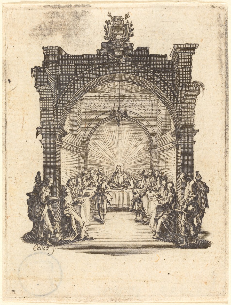 A última Ceia de Jacques Callot