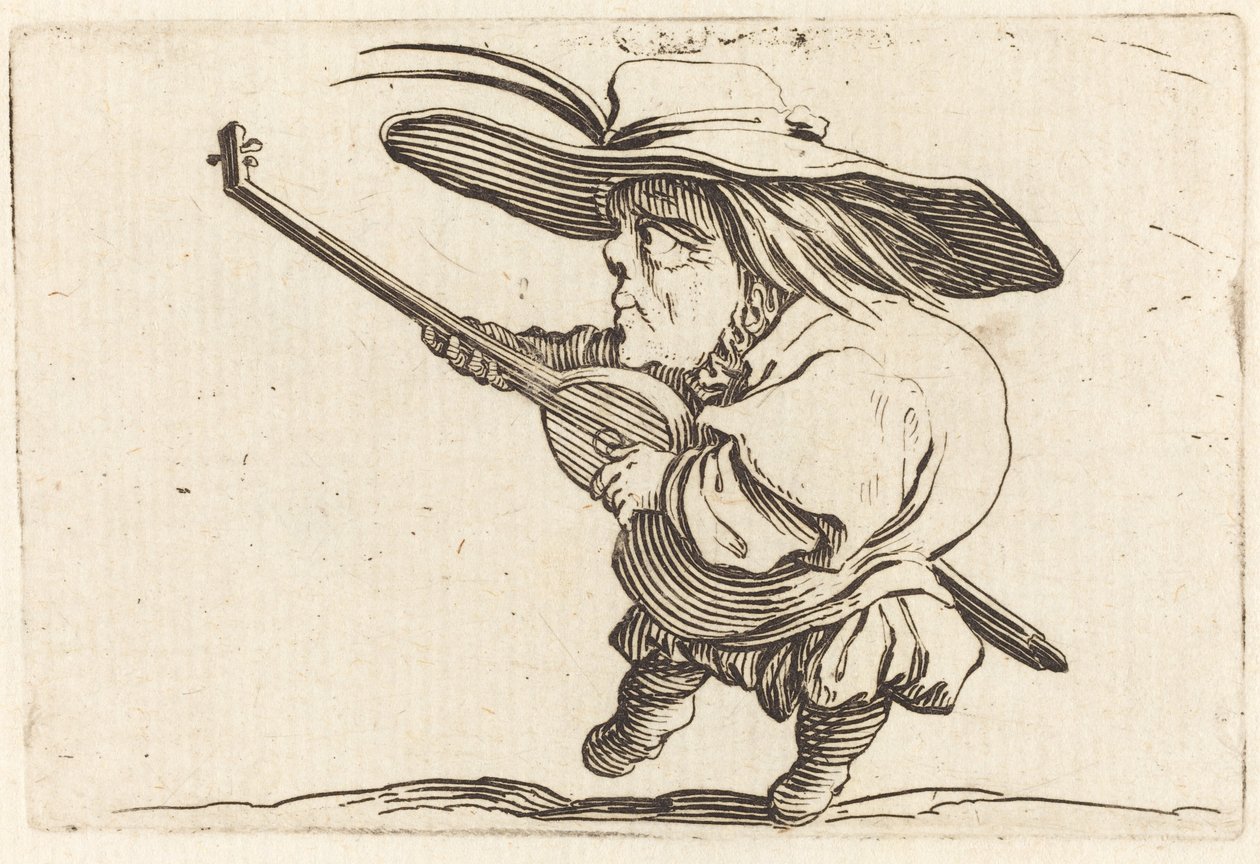 O tocador de alaúde de Jacques Callot