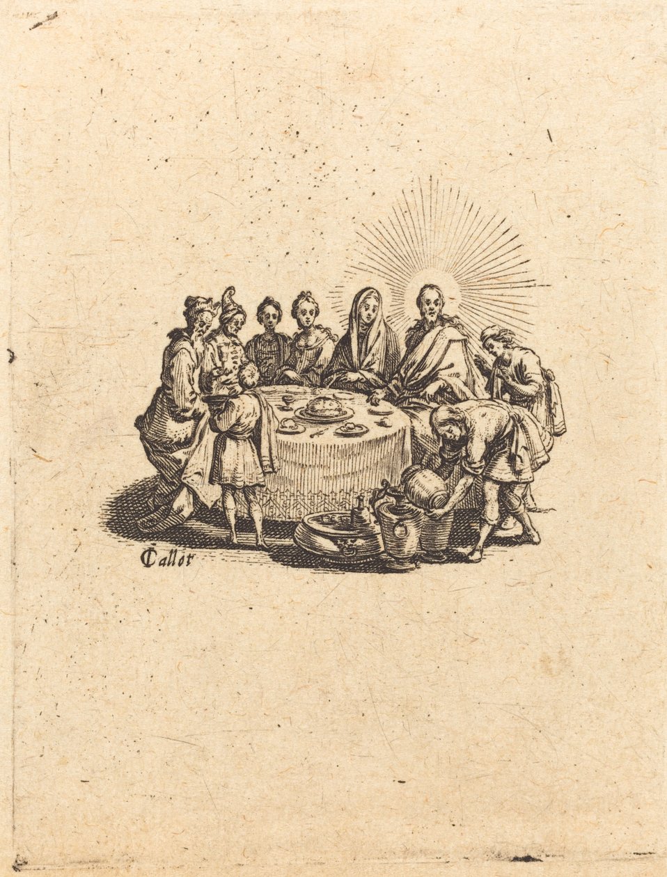 As Bodas de Caná de Jacques Callot