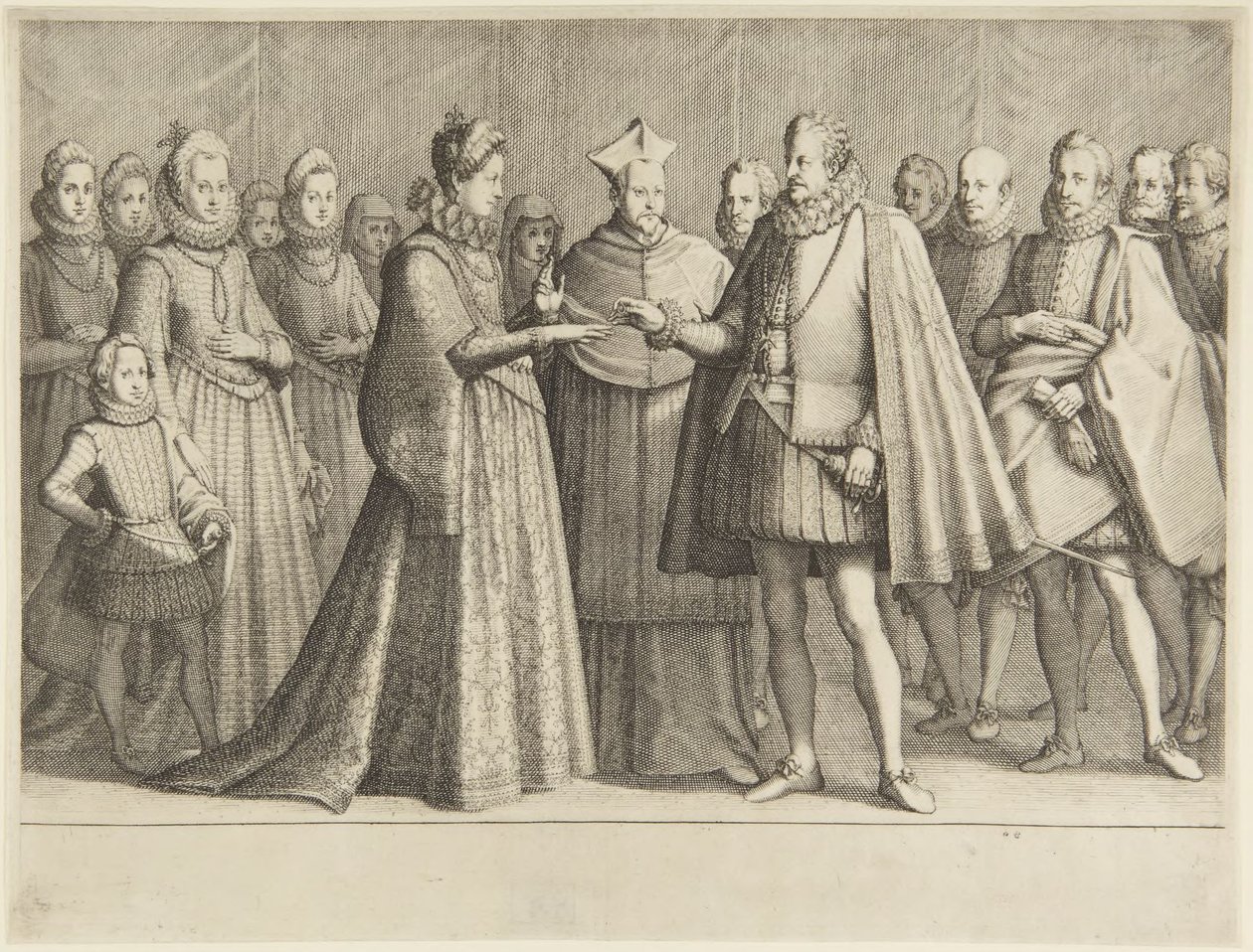 O Casamento de Fernando I de Jacques Callot