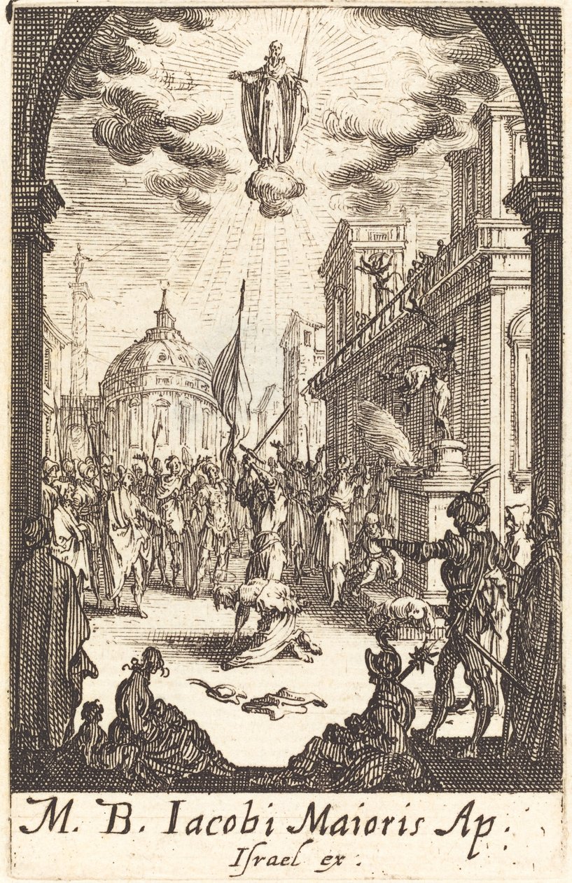 O Martírio de São Tiago Maior de Jacques Callot