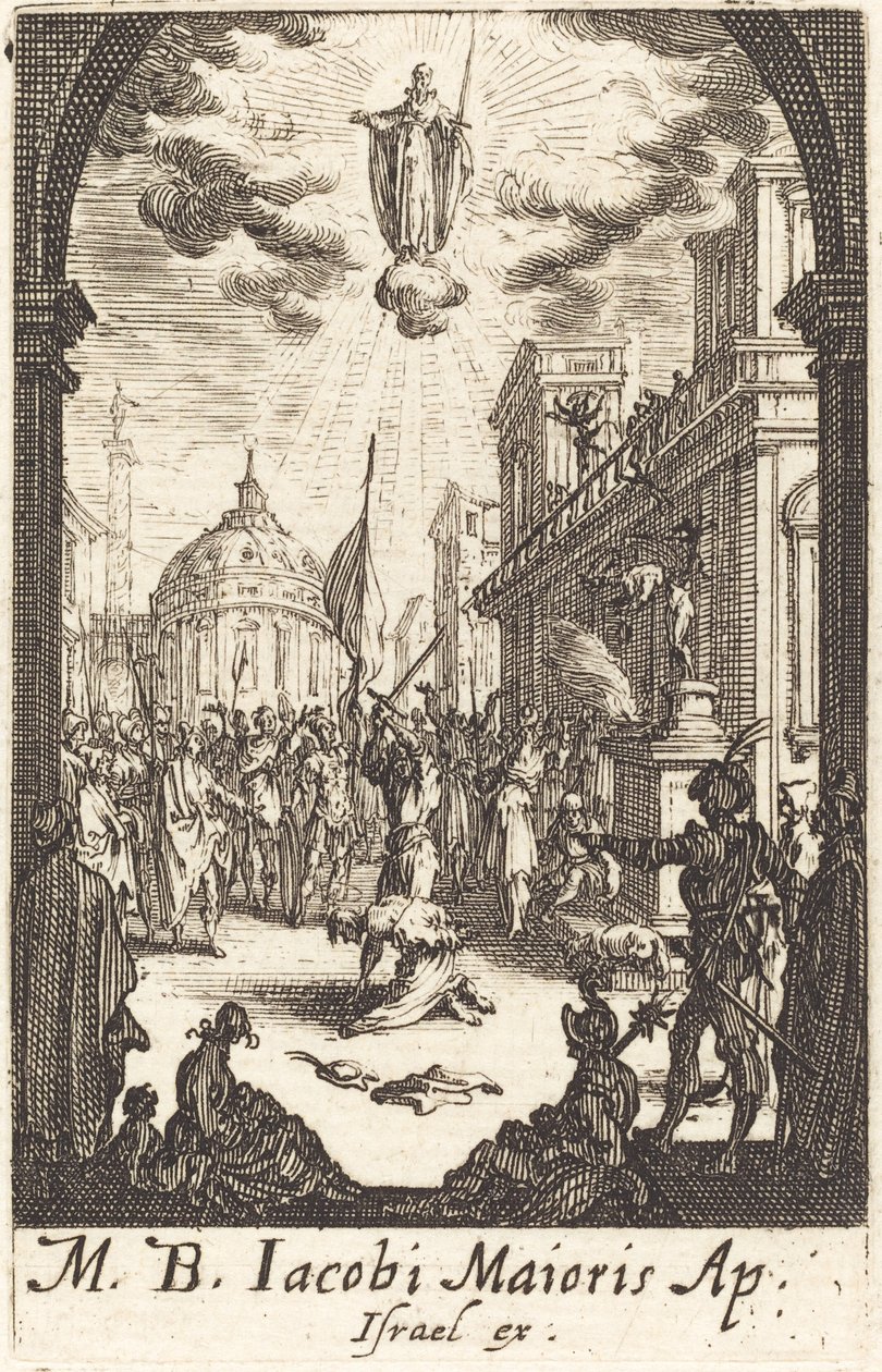 O Martírio de São Tiago Maior de Jacques Callot