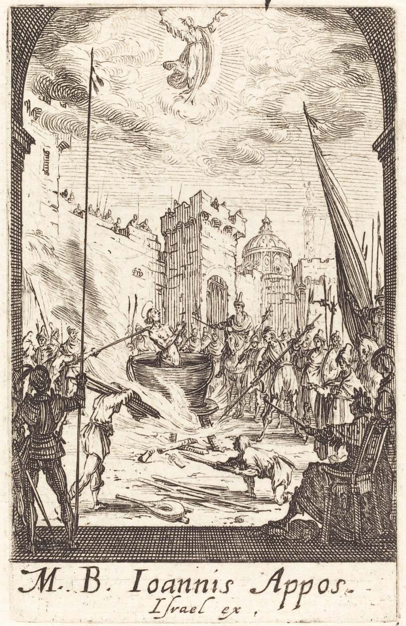O Martírio de São João Evangelista de Jacques Callot