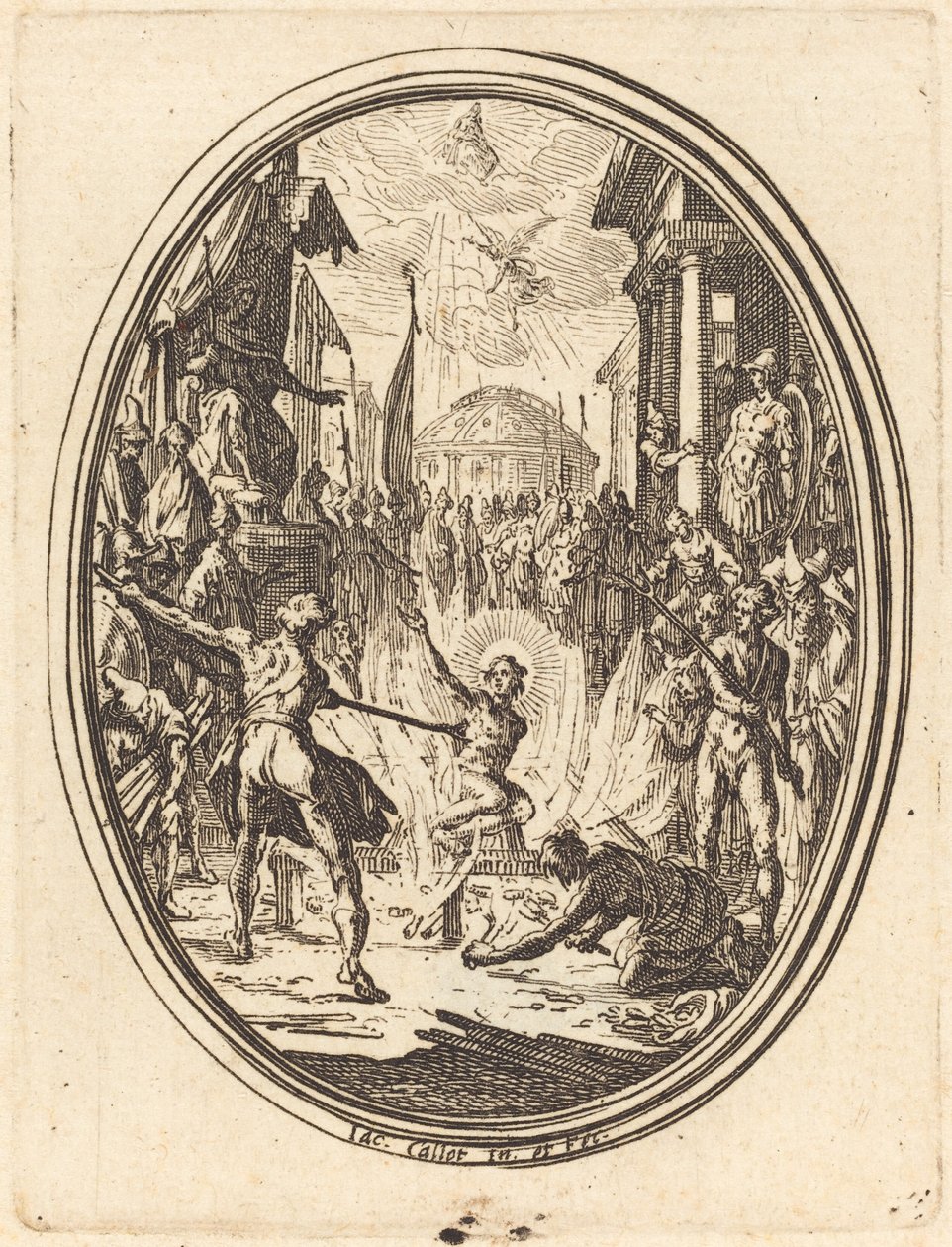 O Martírio de São Lourenço de Jacques Callot