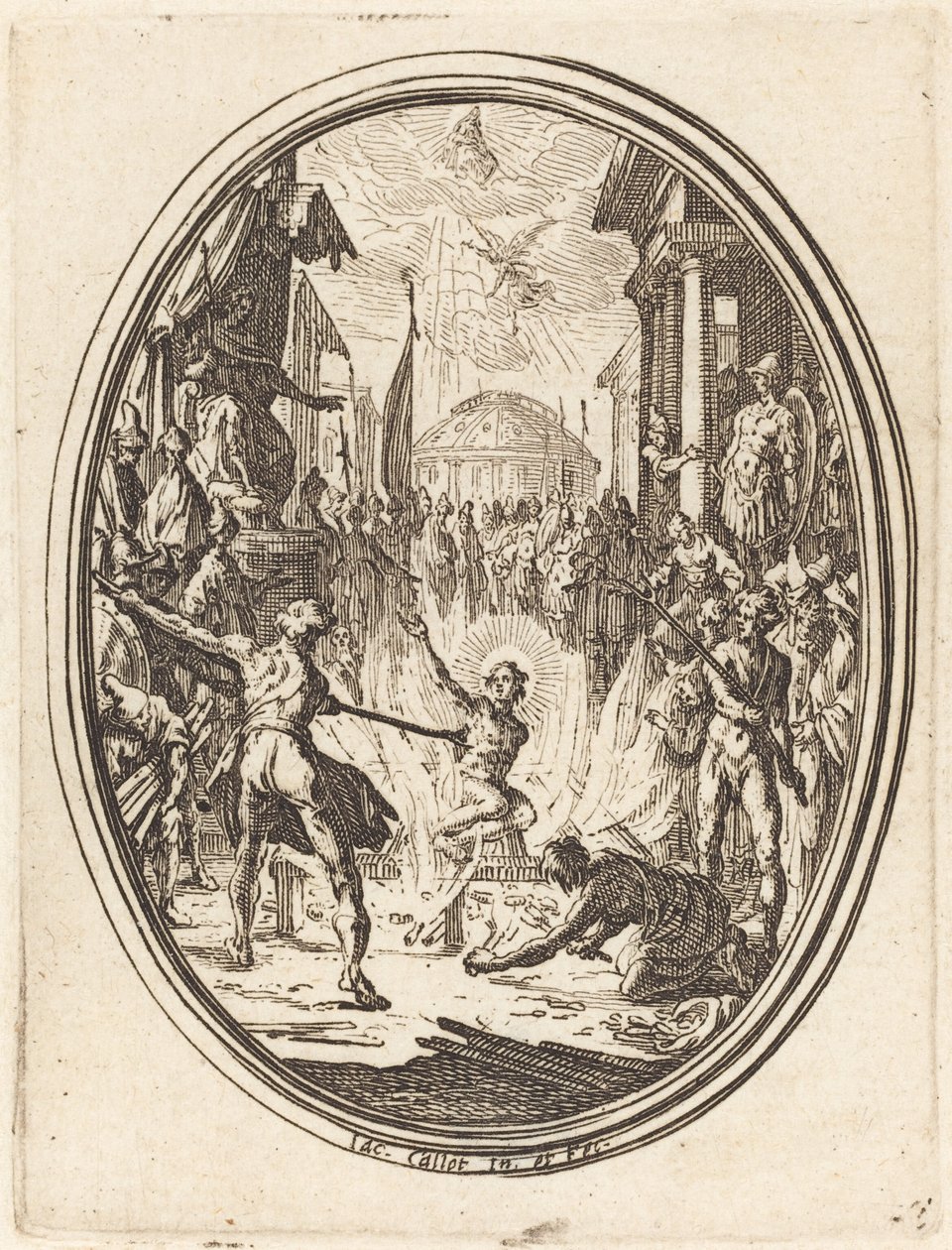 O Martírio de São Lourenço de Jacques Callot