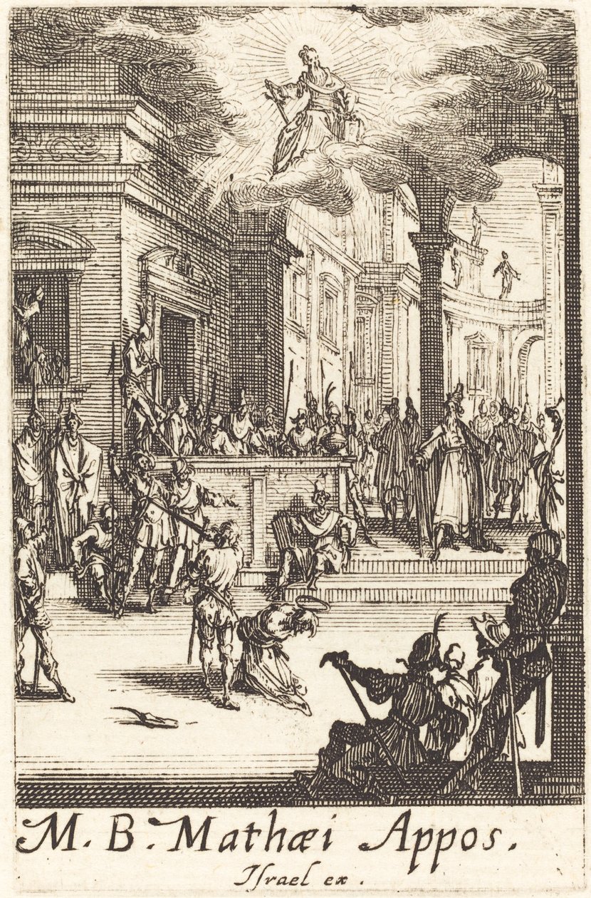 O Martírio de São Mateus de Jacques Callot