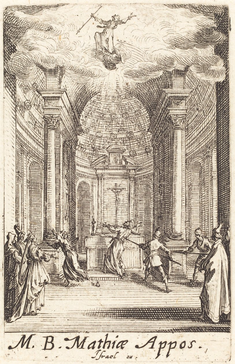 O Martírio de São Matias de Jacques Callot