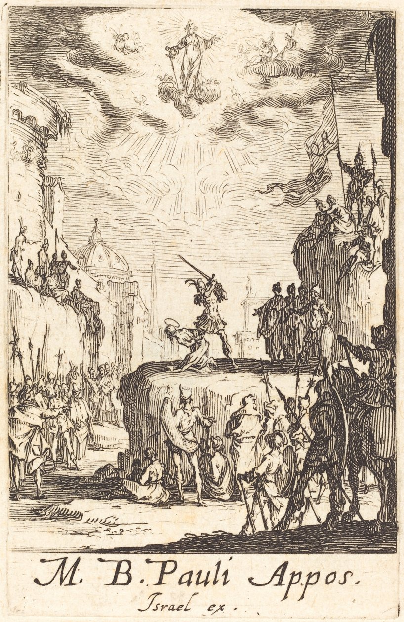 O Martírio de São Paulo de Jacques Callot