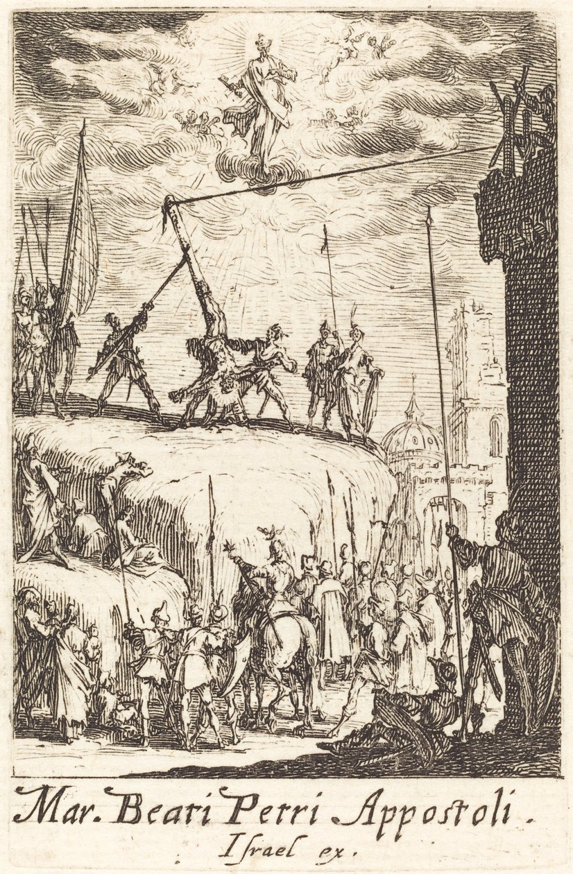 O Martírio de São Pedro de Jacques Callot