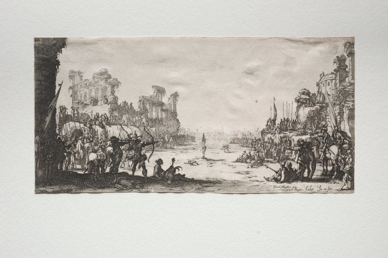 O Martírio de São Sebastião de Jacques Callot