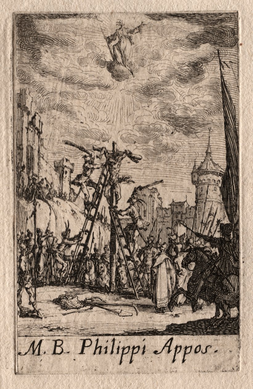 O Martírio dos Apóstolos: São Filipe de Jacques Callot