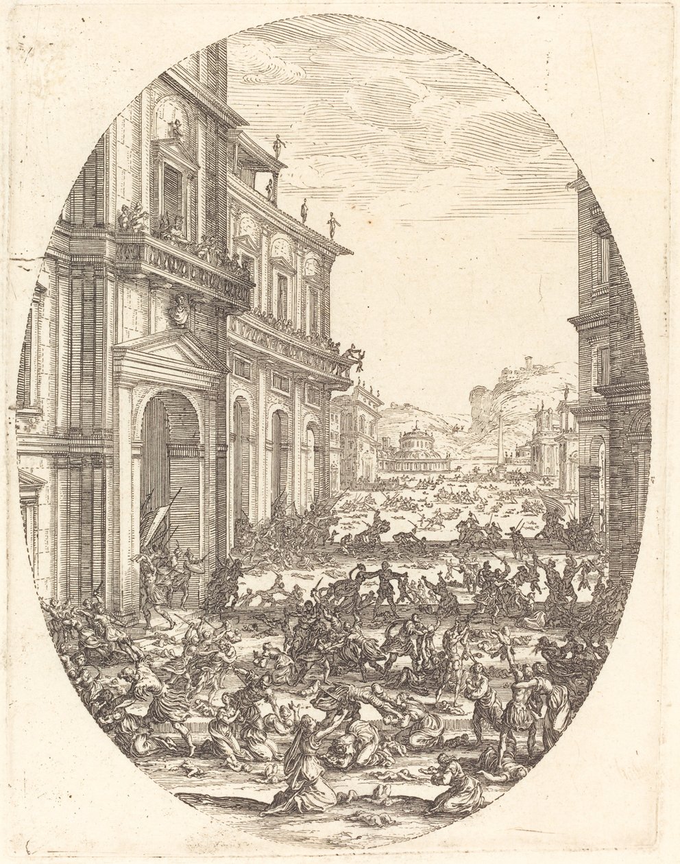 O Massacre dos Inocentes de Jacques Callot