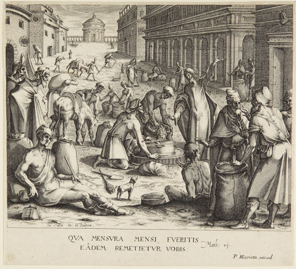 Os Medidores de Cereais de Jacques Callot