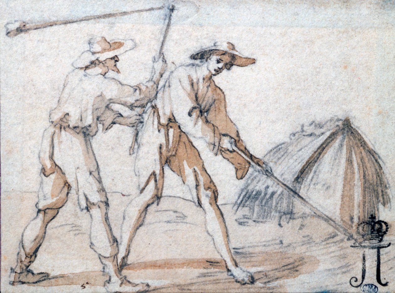 O trabalho das bocas, c1592-1635 de Jacques Callot