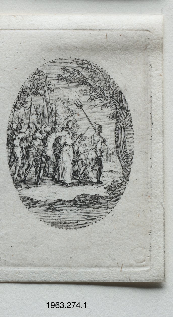 Os mistérios da paixão. de Jacques Callot