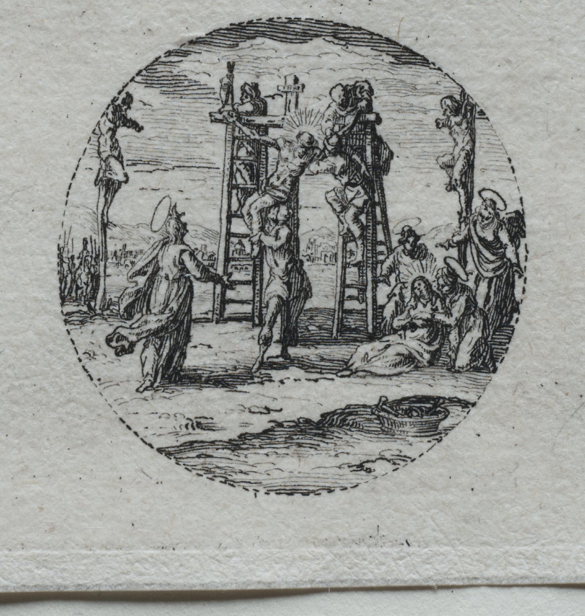 Os Mistérios da Paixão: A Crucificação de Jacques Callot