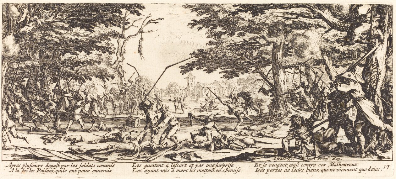 Os camponeses se vingam de Jacques Callot