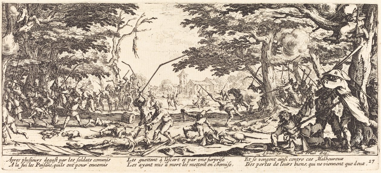 Os camponeses se vingam de Jacques Callot