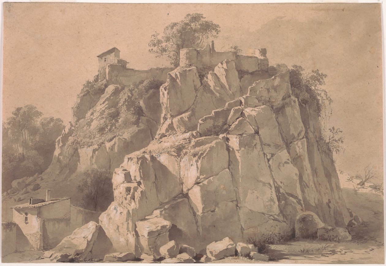 O Rochedo de Beauregard, Lyon de Jacques Callot