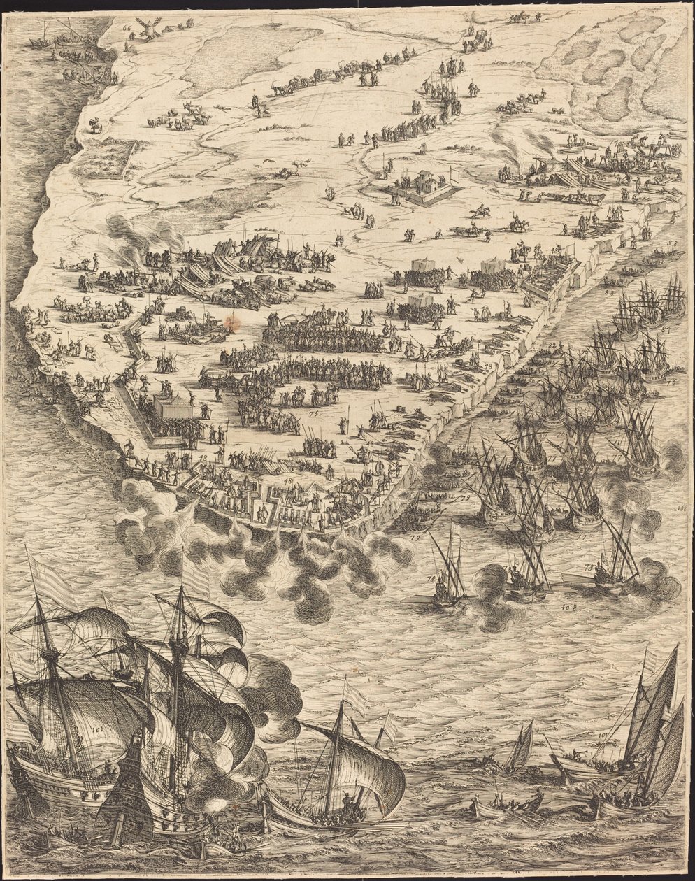 paisagem de Jacques Callot
