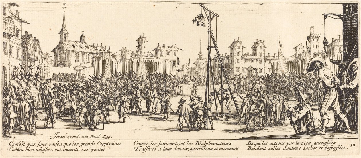 O Strappado de Jacques Callot