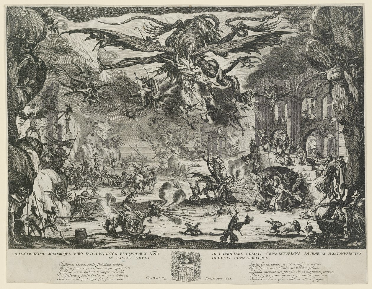 A Tentação de Santo António de Jacques Callot