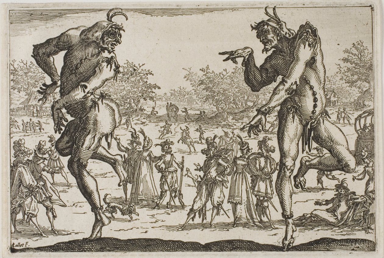 As duas pantalonas de Jacques Callot