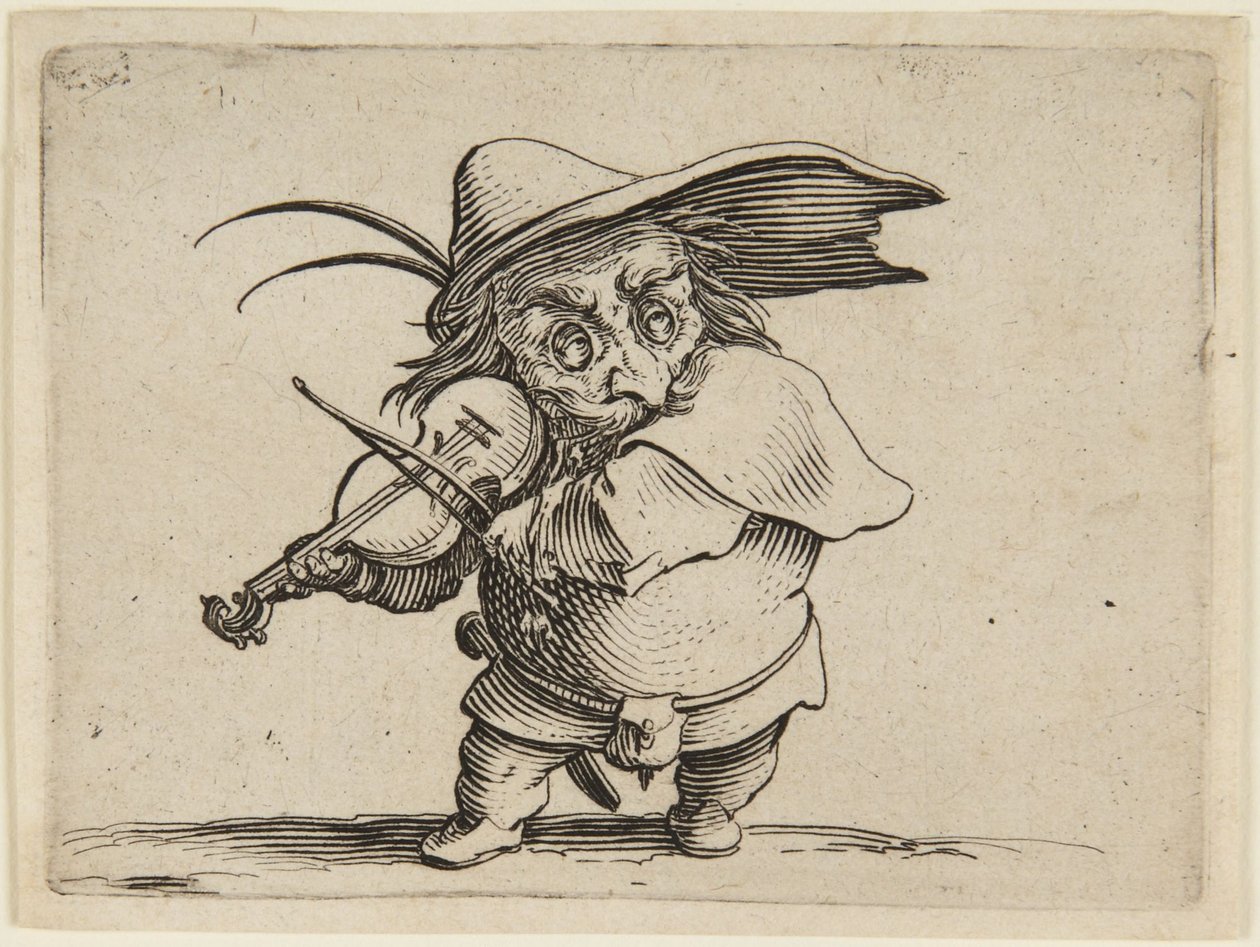 O Violinista de Jacques Callot