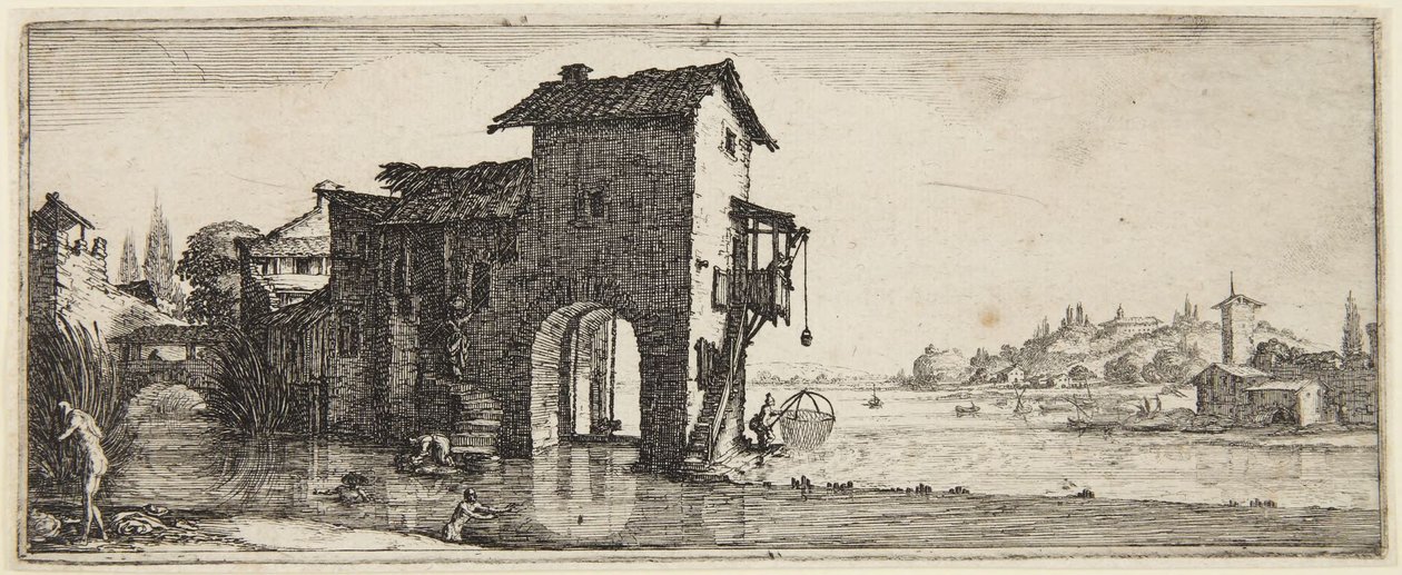 O Moinho de Água de Jacques Callot