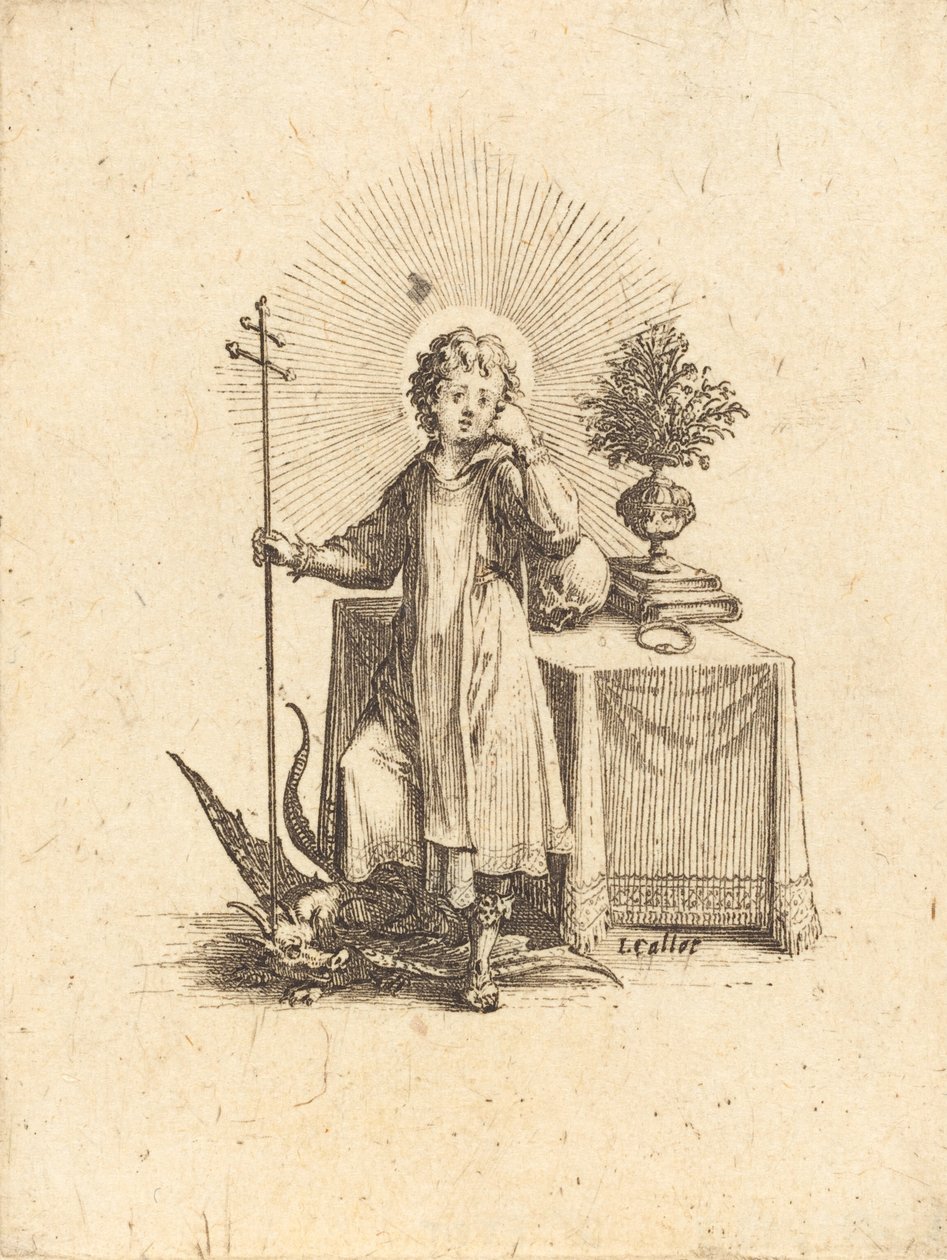 O Jovem Jesus. de Jacques Callot