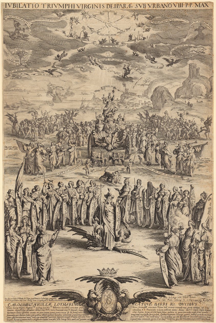 Triunfo da Virgem Maria de Jacques Callot
