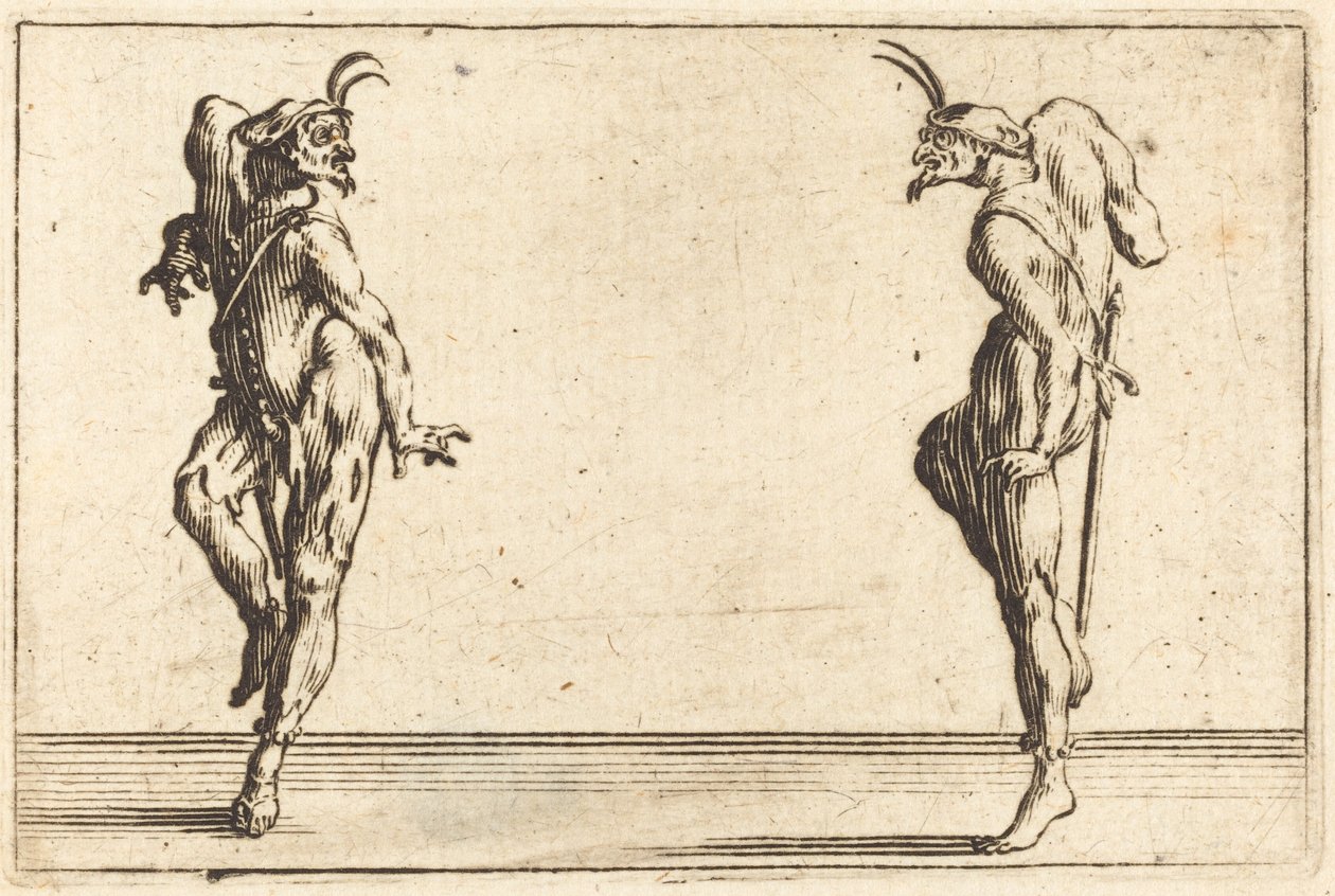 paisagem de Jacques Callot