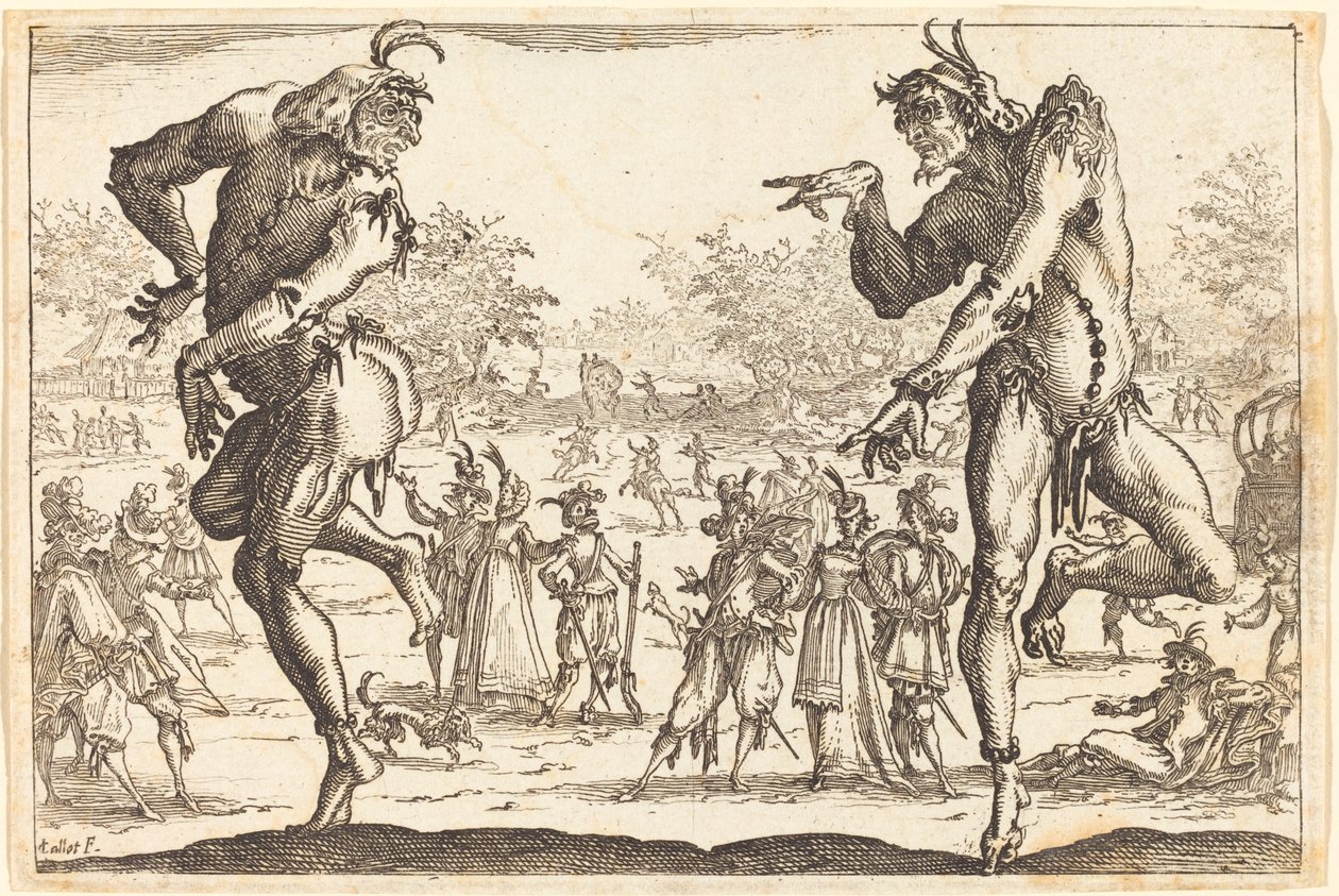 Dois Zanni de Jacques Callot