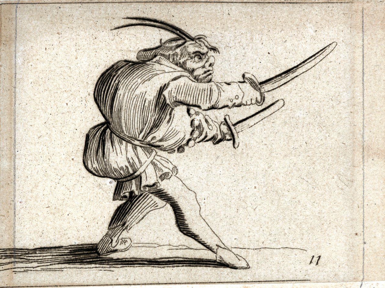 Varie Figure Gobbi ... (gravura) de Jacques Callot