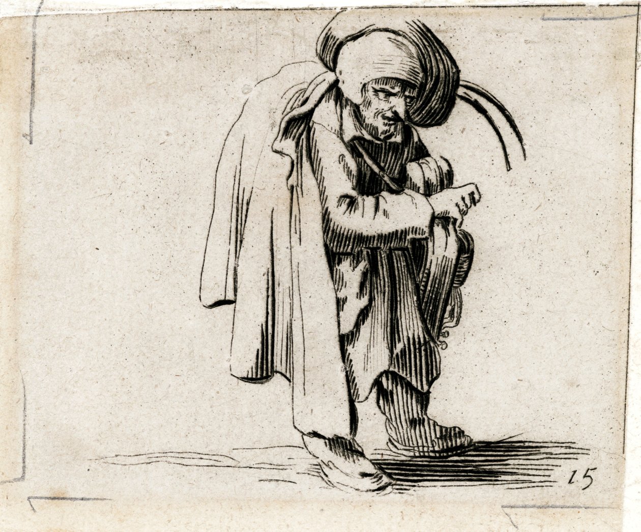 Varie Figure Gobbi ... (gravura) de Jacques Callot