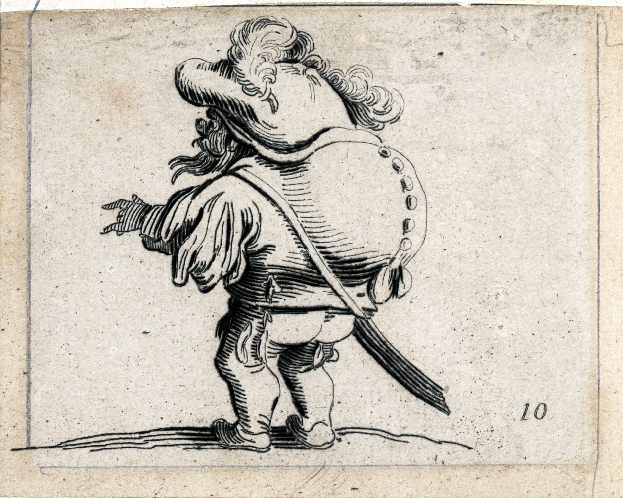 Varie Figure Gobbi ... (gravura) de Jacques Callot