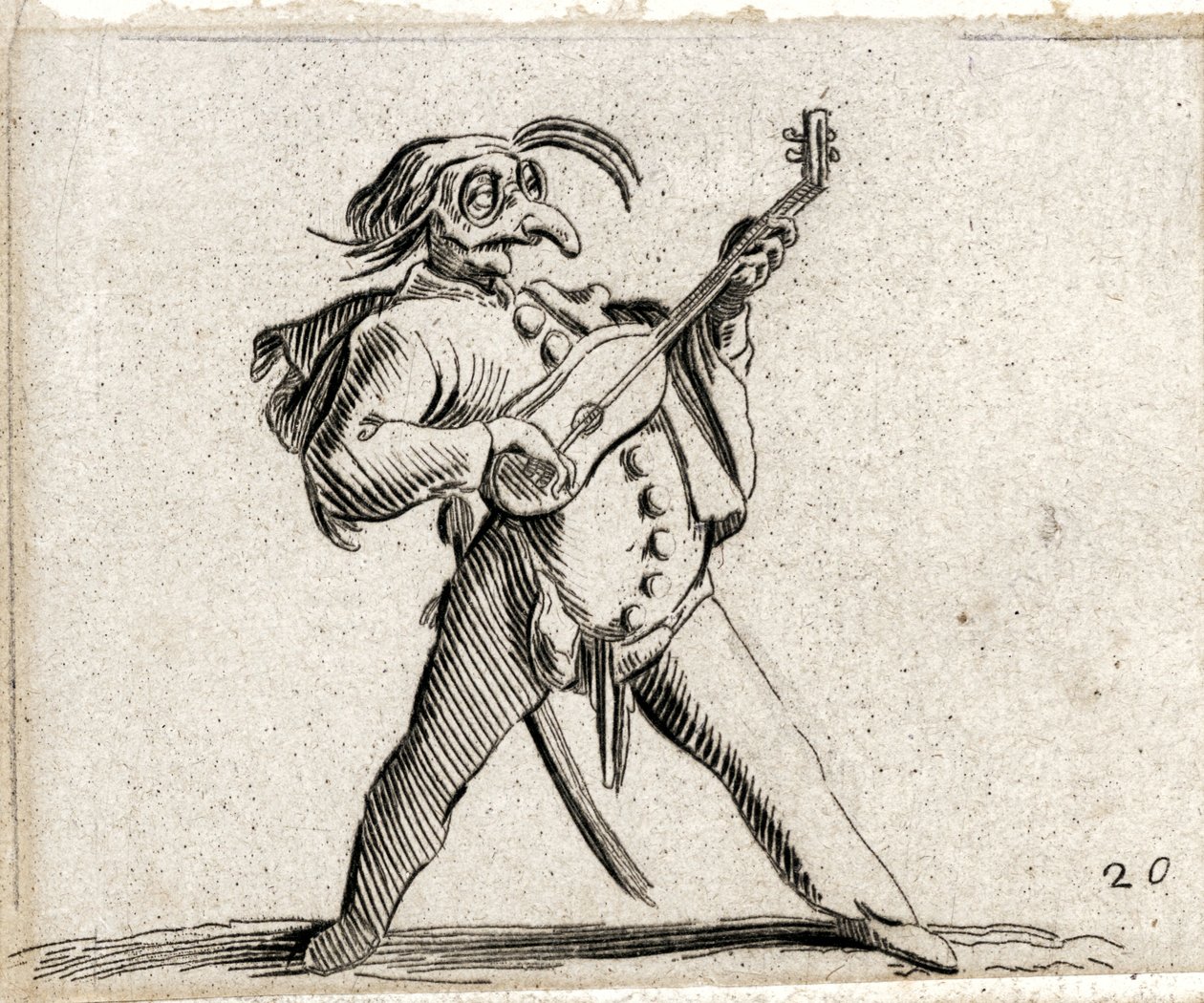 Varie Figure Gobbi ... (gravura) de Jacques Callot