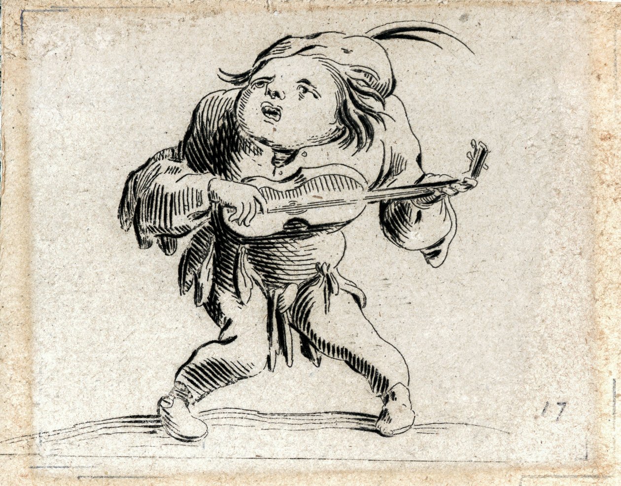 Varie Figure Gobbi ... (gravura) de Jacques Callot