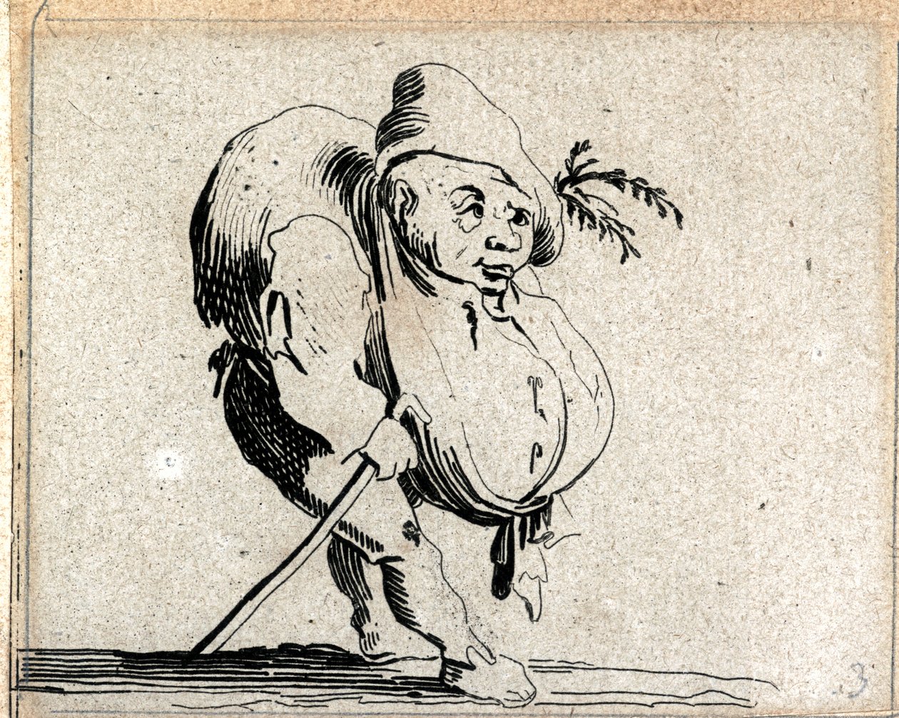 Varie Figure Gobbi ... (gravura) de Jacques Callot