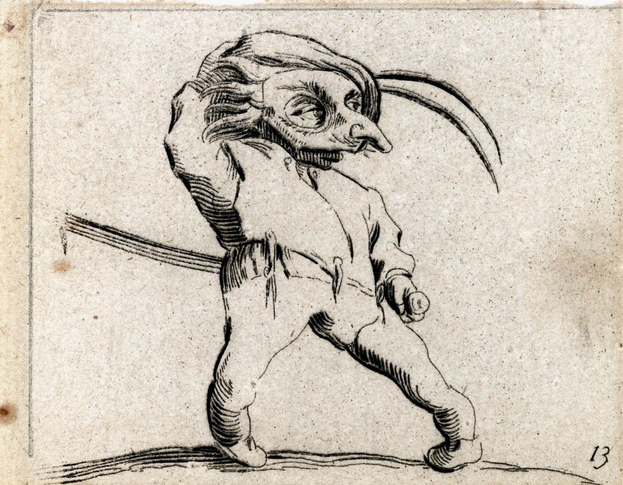 Varie Figure Gobbi ... (gravura) de Jacques Callot